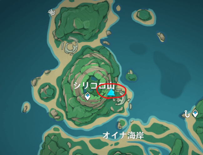 2つめの雷霊の場所