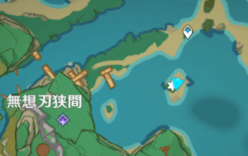 【原神】簡素な墓碑 戦没者の墓 どこ 場所 ヤシオリ島 稲妻 無想刃狭間